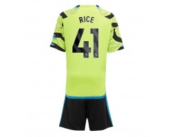 Arsenal Declan Rice #41 Replika Babytøj Udebanesæt Børn 2023-24 Kortærmet (+ Korte bukser)